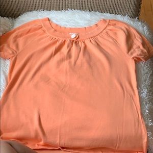 Cotton med orange knit sweater